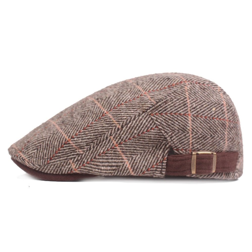 ✨✨BRAND NEW Fashion Beret Hat Mens Vintage Peaked Cap Ivay Cap - Picture 2 of 7
